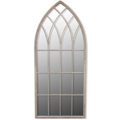 Vidaxl Gotsko vrtno ogledalo 50x115 cm notranje in zunanje