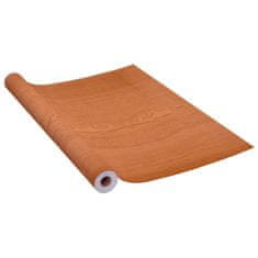 Vidaxl Samolepilna folija za vrata 4 kosi svetli hrast 210x90 cm PVC