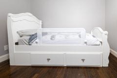 Dreambaby Maggie varnostna ograja za posteljo ekstra velika 110x50 cm bela