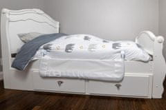 Dreambaby Maggie varnostna ograja za posteljo ekstra velika 110x50 cm bela