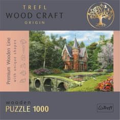 Trefl Wood Craft Origin Puzzle Viktorijanska hiša 1000 kosov - lesene