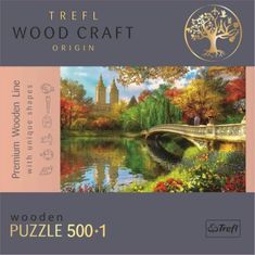 Trefl Wood Craft Origin Puzzle Central Park, Manhattan, New York 501 kosov - leseni