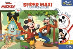 Trefl Mickey's Club Super Maxi Puzzle 24 kosov - obojestransko