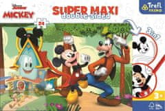 Trefl Mickey's Club Super Maxi Puzzle 24 kosov - obojestransko