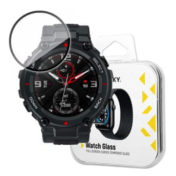 WOZINSKY Hibridno zaščitno steklo za Xiaomi Amazfit T-Rex črno