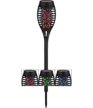 Globo LED solarna dekorativna svetilka Globo SOLAR 33536-2RGB