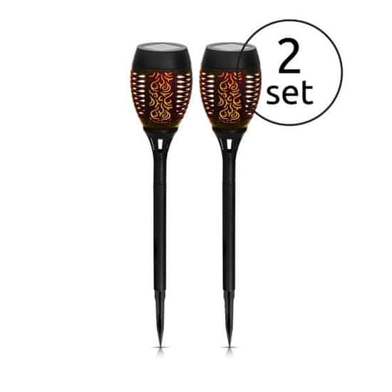 Globo LED solarna dekorativna svetilka Globo SOLAR 33535-2 (2 v kompletu)