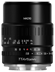 TTArtisan APS-C MF 40mm F/2,8 makro objektiv za Nikon Z