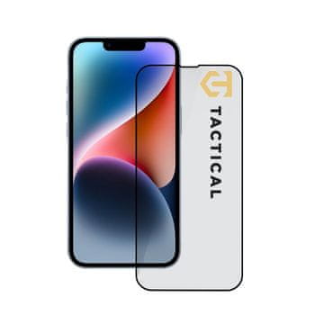 Tactical Taktični stekleni ščit 5D steklo za Apple iPhone 13/13 Pro/14/16e Black
