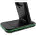 Canyon Brezžični polnilnik WS-304 B, QC18W, 3v1, vhod 9V/2A, izhod 12V/1,5A, izhod 15W/10W/7,5W/5W, tip C na USB-A, črn