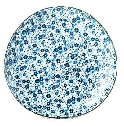 MIJ MIJ Blue Daisy krožnik, 19 cm