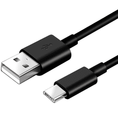 Severno Kabel USB z USB tipa C, črn