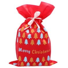Chomik Božična darilna vrečka rdeča 30x45 cm