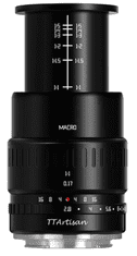 TTArtisan APS-C MF 40mm F/2,8 makro objektiv za Fujifilm X