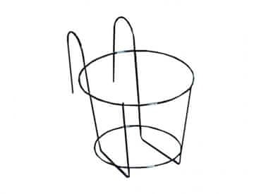 eoshop Držalo za cvetlični lonec SONIA črn d22cm