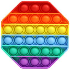 Severno Senzorična igrača Push Bubble Pop It octagon