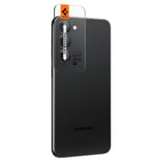 Spigen Ez Fit Optik 2x zaščitno steklo za kamero Samsung Galaxy S23 / S23 Plus, čierne