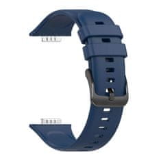 FIXED silikonski pašček za Huawei Watch FIT2, moder (FIXSSTB-1055-BL)