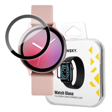 slomart wozinsky watch glass hibridno steklo za samsung galaxy watch active 2 40 mm črno