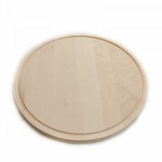 Portoss leseni pladenj z utorom, ø 40cm