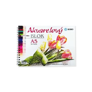 Akvarelni blok A5 20 listov