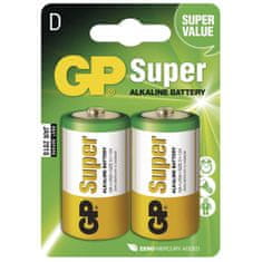 GP Batteries Alkalna baterija GP Super LR20 D 2 kom