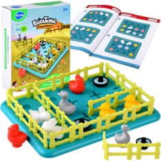 JOKOMISIADA Puzzle in izobraževalna igra Happy Farm Gr0597