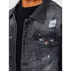 Dstreet Moška denim jakna FLORA siva tx4369 XL