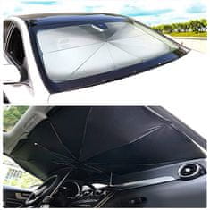 Shopdbest CarBrella: Večnamenski Senčnik za Vetrobransko Steklo s Toplotno Izolacijo - Hitra Montaža in Shranjevanje