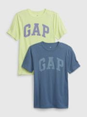 Gap Otroška majica s logem, 2 ks S