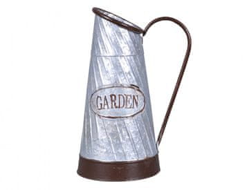 Vrč CÍN GARDEN kovinski 22x16x30cm