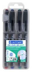 Centropen marker 4606 za CD/DVD/BD peresa 4 kosi