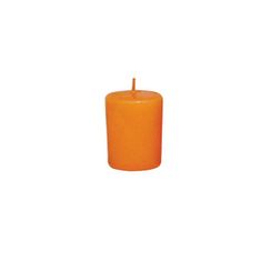 Oranžna dišeča sveča, 4 x 4, 9 cm