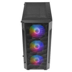 Antec NX260 ohišje, Midi T ATX RGB, okno, gaming, črno (0-761345-81029-6)