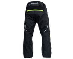 Cappa Racing Moške motoristične hlače FIORANO tekstilne črne/zelene M