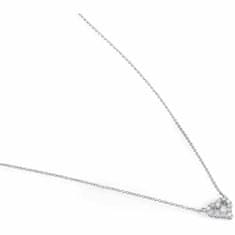 Morellato Tesori romantična srebrna ogrlica s srcem SAIW129