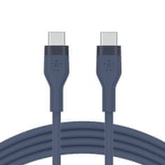 Belkin kabel, USB-C, silikon, 2m, moder (CAB009bt2MBL)