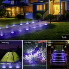 HOME & MARKER® Komplet solarnih svetilk za vrt in teraso, topla bela svetloba (3 kos) | LUMIGARD