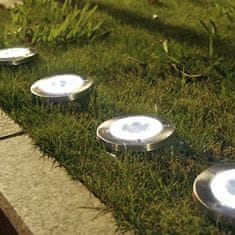 HOME & MARKER® Komplet solarnih svetilk za vrt in teraso, topla bela svetloba (3 kos) | LUMIGARD