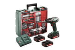 Metabo akumulatorski vrtalnik vijačnik BS 18 Set (602207940)