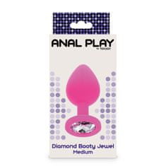 Toyjoy Analni čep "Diamond Booty Jewel" - M (R10574)