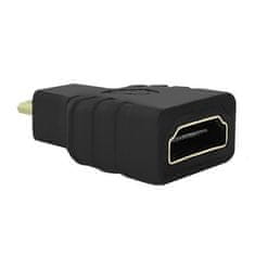 Qoltec adapter HDMI A ženski | Micro HDMI D moški