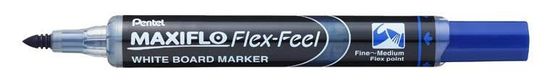 Pentel Maxiflo Flex-Feel marker za bele table - modri