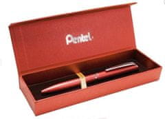 Pentel Gel pisalo EnerGel BL2007 Luxury - rdeče 0,7 mm v darilni škatli