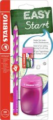 Stabilo EASYgraph Šolski komplet za desničarje roza barve
