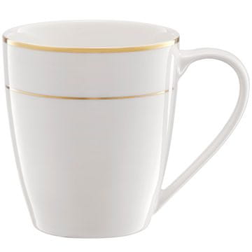 DAJAR Ambition Aura Gold White porcelanasta skodelica 360 ml