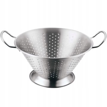 shumee Ambition Cedilo za testenine z ročaji, nerjaveče jeklo, 24 cm