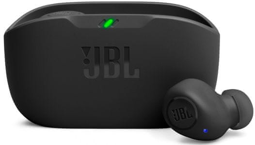 sodobne brezžične slušalke Bluetooth 5.2 jbl Wave Buds odličen zvok jbl funkcija prostoročnega telefoniranja jbl slušalke z glasovnim zavedanjem