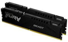 Kingston 32 GB 5600MT/s DDR5 CL40 DIMM (komplet 2) FURY Beast Black XMP