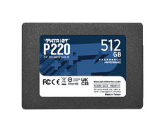 Patriot P220/512GB/SSD/2.5"/SATA/3R